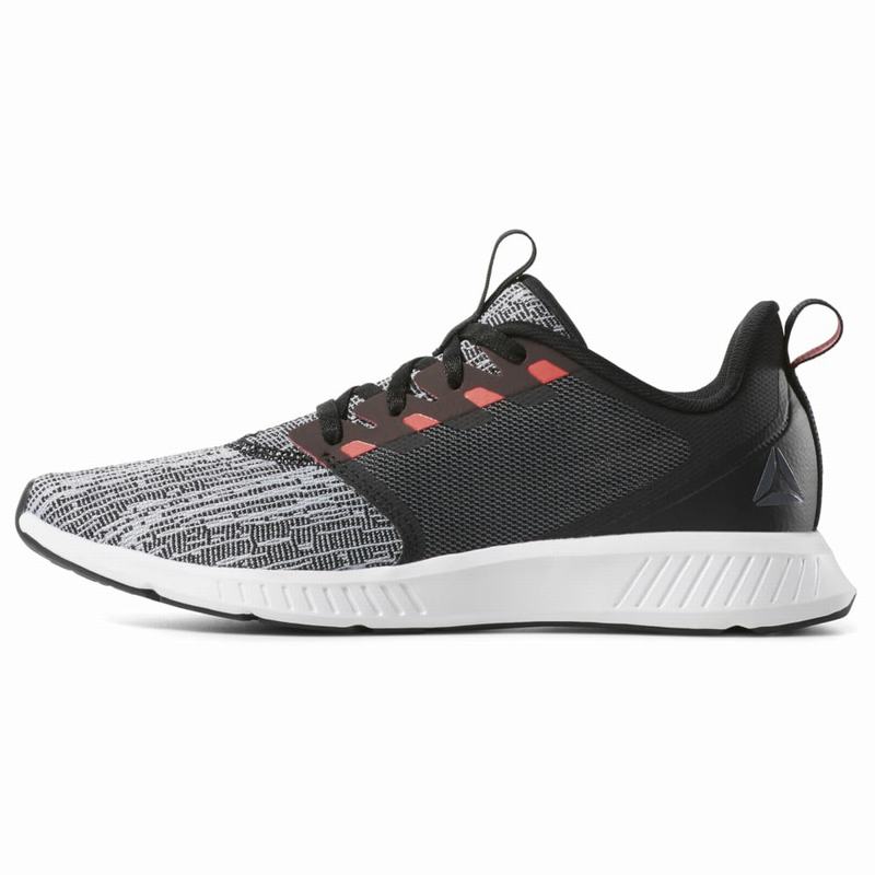 Adidasi Alergare Reebok Fusium Lite Dama Negrii/Albi/Gri/Roz Romania HF2872CW